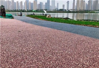 露骨料透水混凝土系統